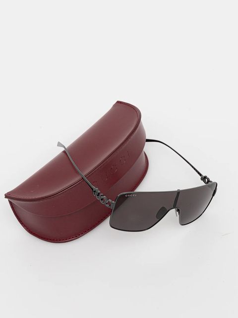 Gucci okulary przeciwsłoneczne damskie kolor szary GG1936S