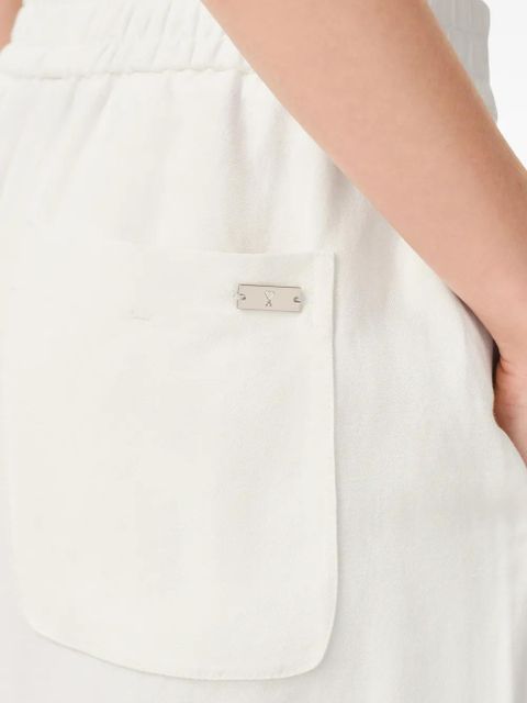 AMI Paris elasticated waist trousers - Neutrals