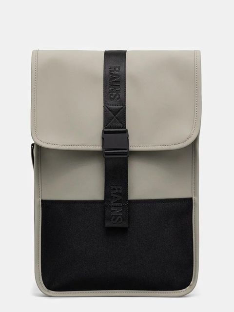 Rains plecak Trail Backpack Mini W3 kolor zielony duży gładki 14300.108 - zdjęcie produktu nr 1