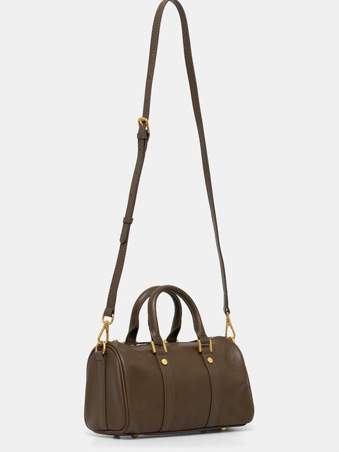 Answear.LAB torebka skórzana kolor zielony - zdjęcie produktu nr 2