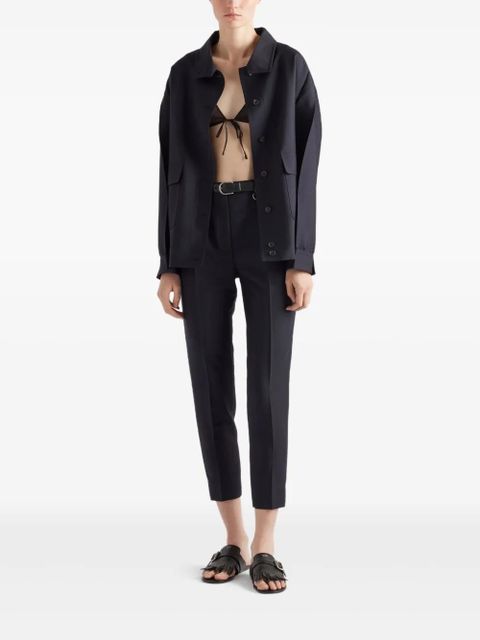 Prada mohair wool jacket - Blue