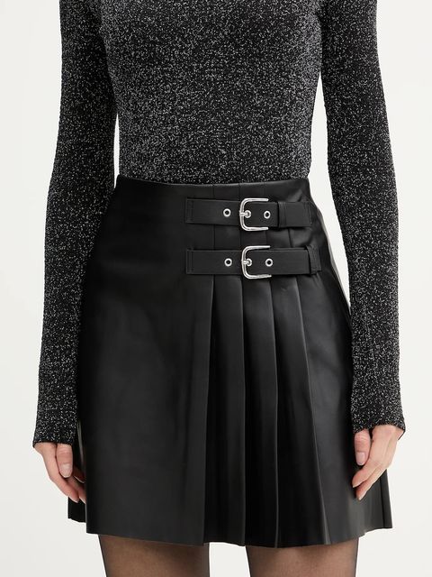 Morgan spódnica kolor czarny mini prosta JPAT - zdjęcie produktu nr 1