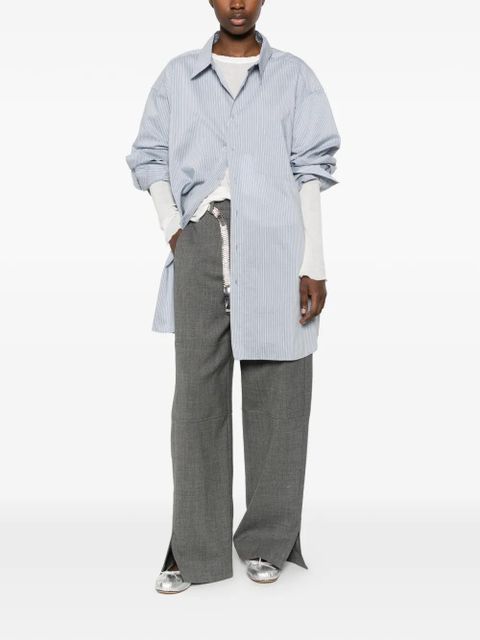 Maison Margiela striped shirt - Blue - zdjęcie produktu nr 2