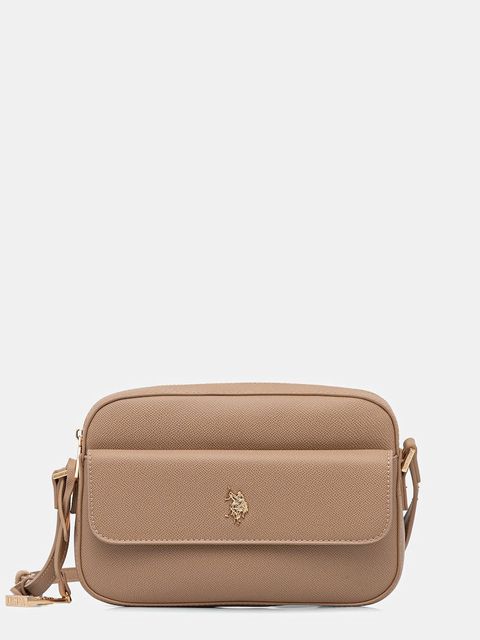 U.S. Polo Assn. torebka Jones kolor beżowy BEUJE8656WVP - zdjęcie produktu nr 1