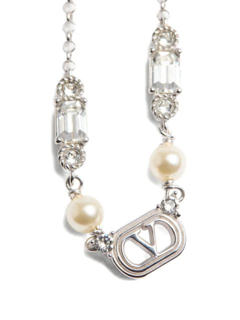 Valentino Garavani Ovalette necklace - Silver