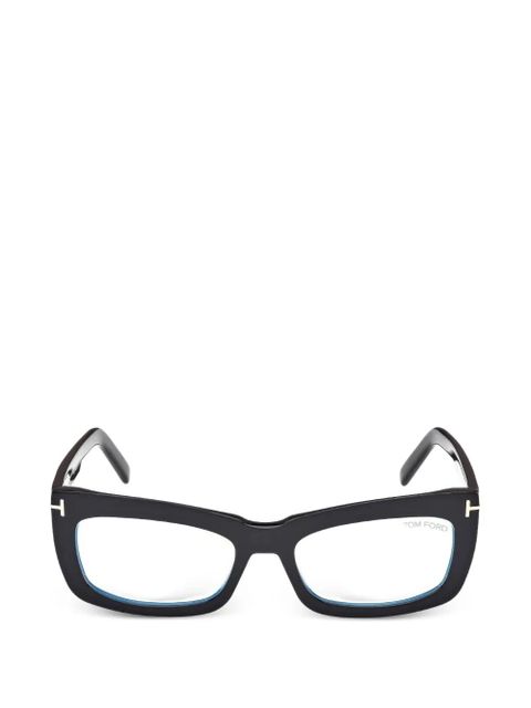 TOM FORD Eyewear rectangle full-rim glasses - Black - zdjęcie produktu nr 1