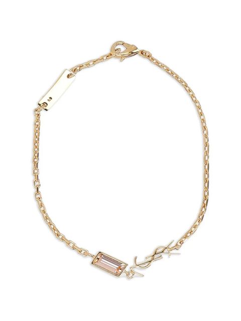 Saint Laurent logo-charm bracelet - Gold - zdjęcie produktu nr 1