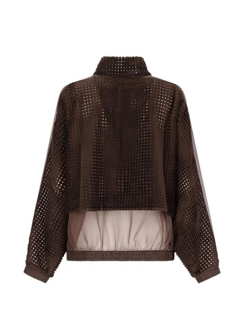FENDI perforated jacket - Brown - zdjęcie produktu nr 2