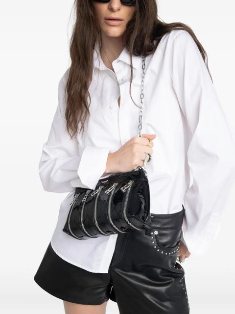 Zadig&Voltaire small Sunny Mood chain-strap cross body bag - Black