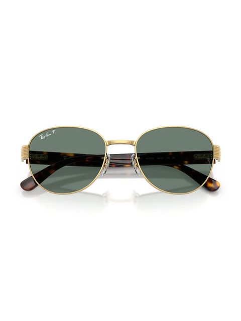 Ray-Ban okulary przeciwsłoneczne kolor złoty 0RB3766CH
