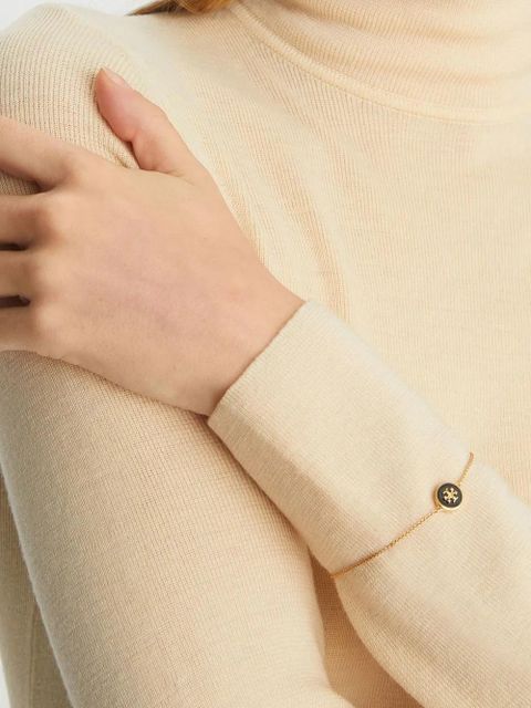 Tory Burch Kira enamel chain bracelet - Gold - zdjęcie produktu nr 2