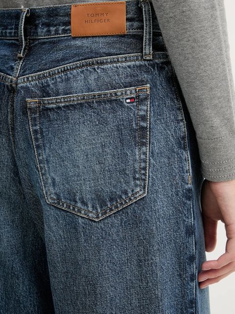 Tommy Hilfiger jeansy damskie kolor niebieski WW0WW49387