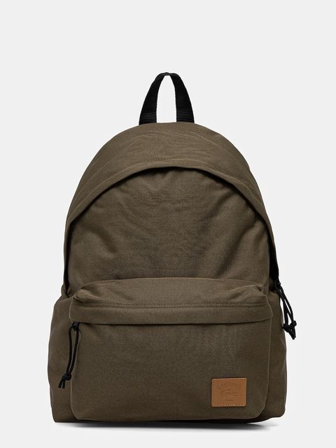 Lacoste plecak kolor zielony duży gładki NU5179ZU - zdjęcie produktu nr 1