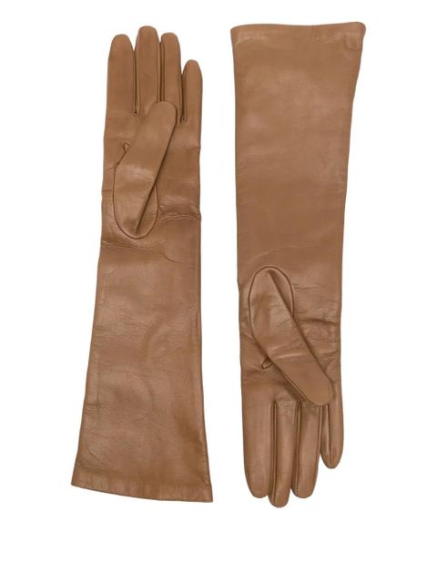 Max Mara Afidee gloves - Brown