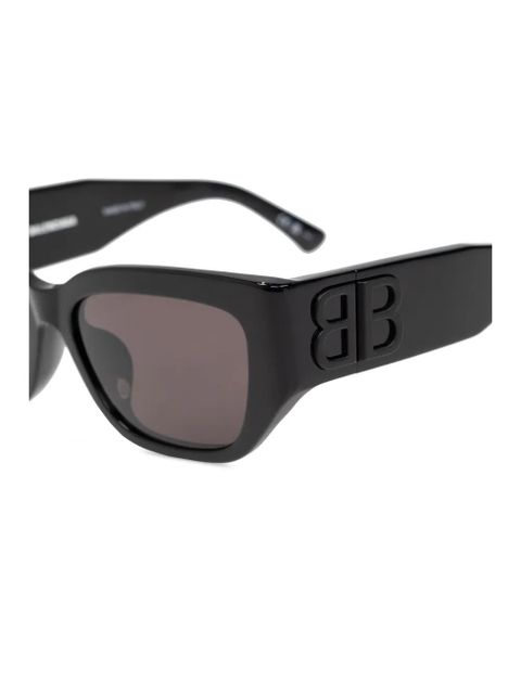 Balenciaga Eyewear BB-logo sunglasses - Black