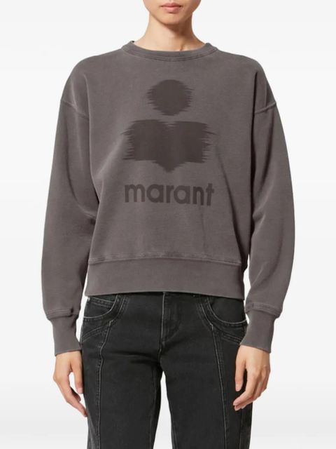 ISABEL MARANT logo-detail sweatshirt - Grey
