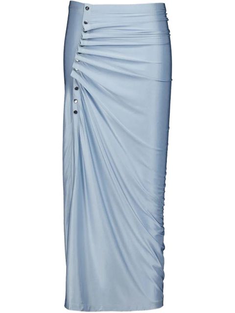 Rabanne draped skirt - Blue - zdjęcie produktu nr 1