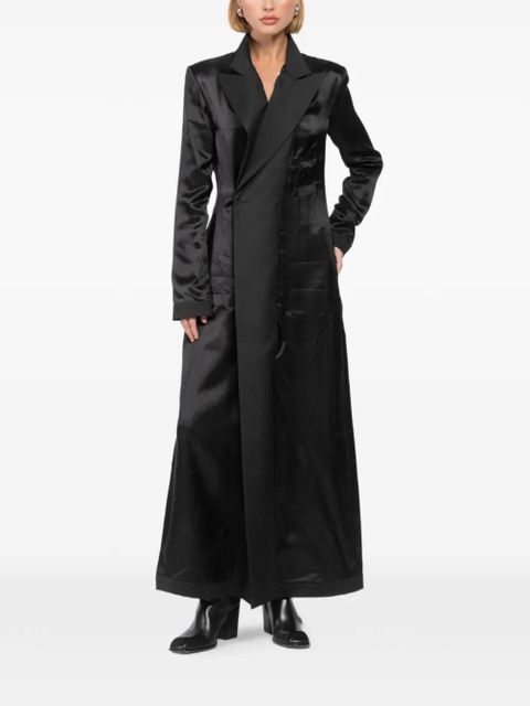 MM6 Maison Margiela peak-lapel maxi dress - Black