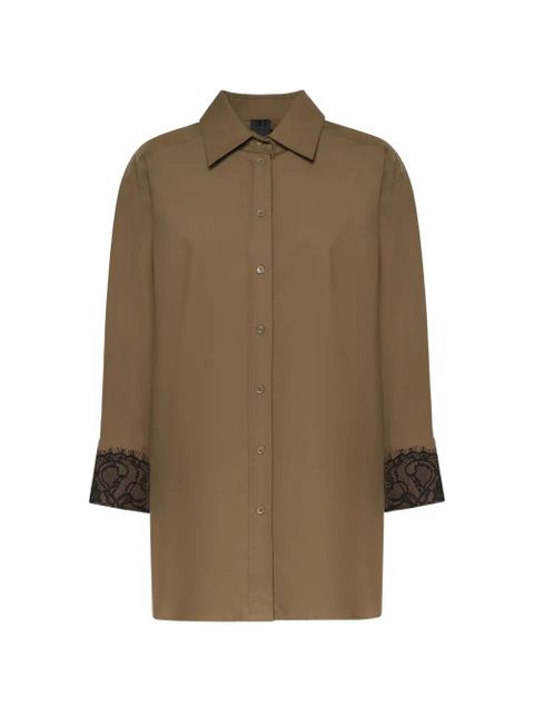 PINKO lace-detaili shirt - Green - zdjęcie produktu nr 1