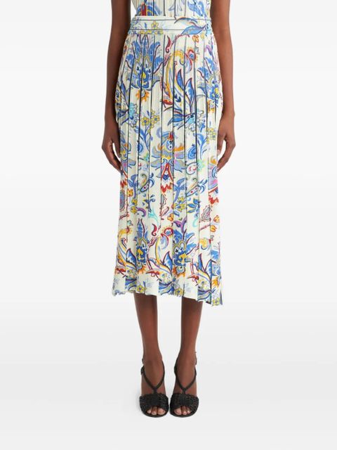 ETRO printed midi skirt - Neutrals - zdjęcie produktu nr 2