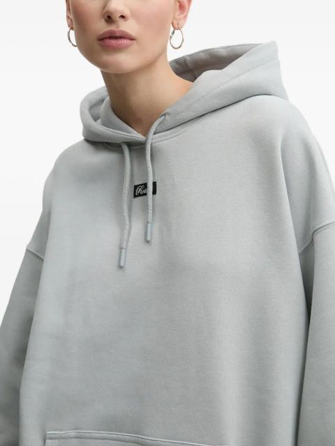 ROTATE BIRGER CHRISTENSEN logo-patch hoodie - Blue - zdjęcie produktu nr 2