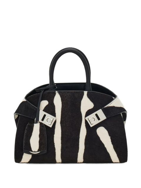 Ferragamo Hug two-toned mini bag - Black - zdjęcie produktu nr 1