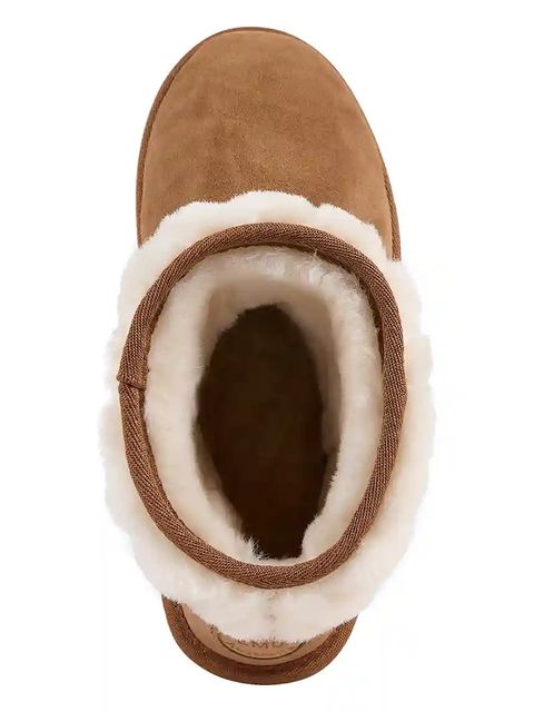 Emu Australia śniegowce zamszowe Pyke kolor brązowy W13193