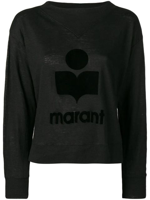 MARANT ÉTOILE Kilsen T-shirt - Black - zdjęcie produktu nr 1