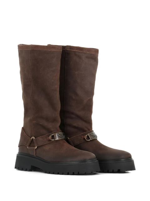Zadig&Voltaire 50mm Wing boots - Brown