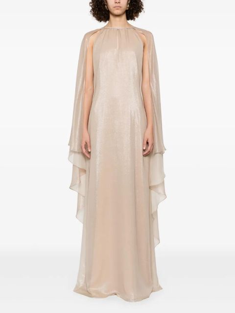 TOM FORD lurex maxi dress - Neutrals - zdjęcie produktu nr 2