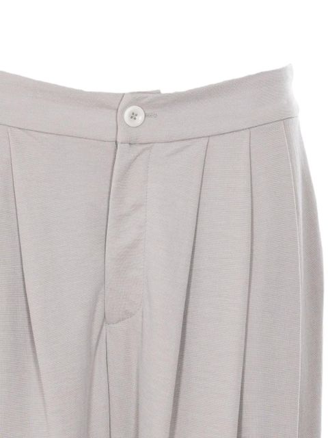 Eleh button-closure trousers - Neutrals