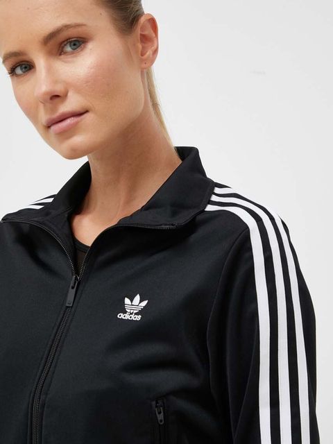 adidas Originals bluza Adicolor Classics Firebird IL8764 damska kolor czarny z aplikacją