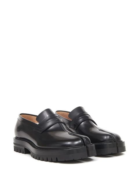 Maison Margiela Tabi leather loafers - Black - zdjęcie produktu nr 2