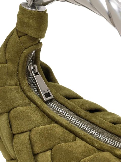 JW Pei woven top-handle shoulder bag - Green