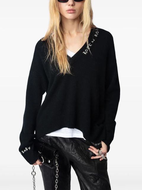 Zadig&Voltaire Milky sweater - Black