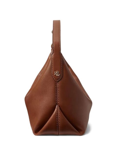 Lauren Ralph Lauren Kassie zip shoulder bag - Brown