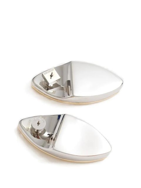 Jacquemus almond-shape earrings - Gold - zdjęcie produktu nr 2