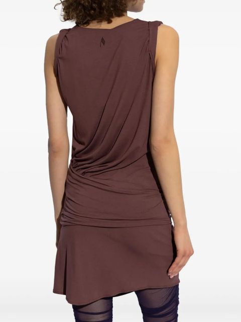 The Attico gathered minidress