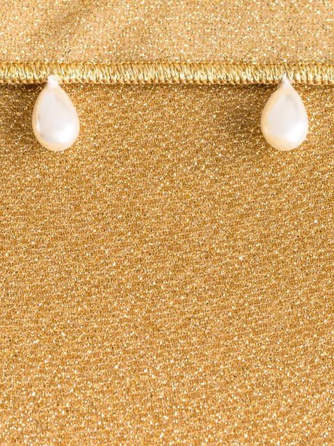 Oséree Lumière triangle lurex bikini - Gold