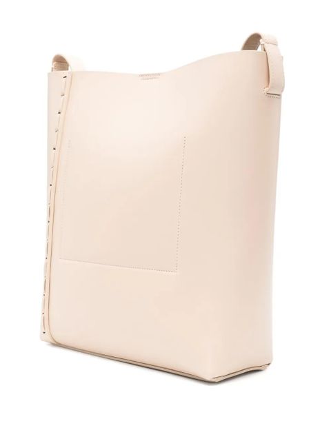 Jil Sander medium leather tote bag - Neutrals