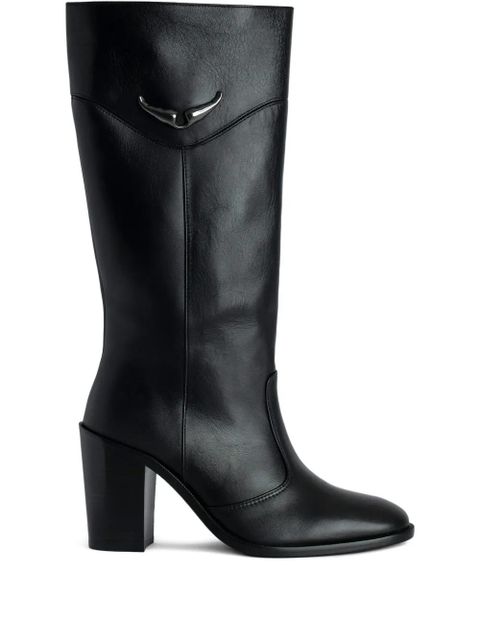 Zadig&Voltaire leather ankle boots - Black - zdjęcie produktu nr 1