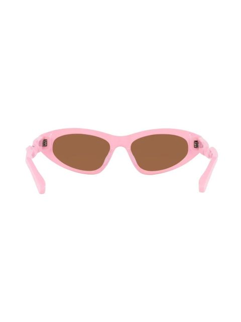 Balenciaga Eyewear twist-arm cat-eye sunglasses - Pink