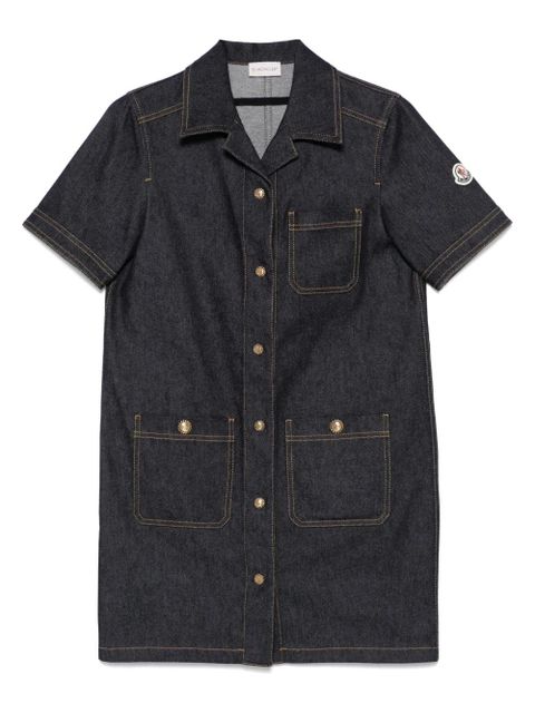 Moncler denim mini dress - Blue - zdjęcie produktu nr 1