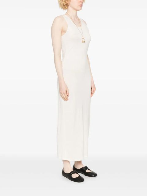 LouLou de Saison Myron maxi dress - Neutrals