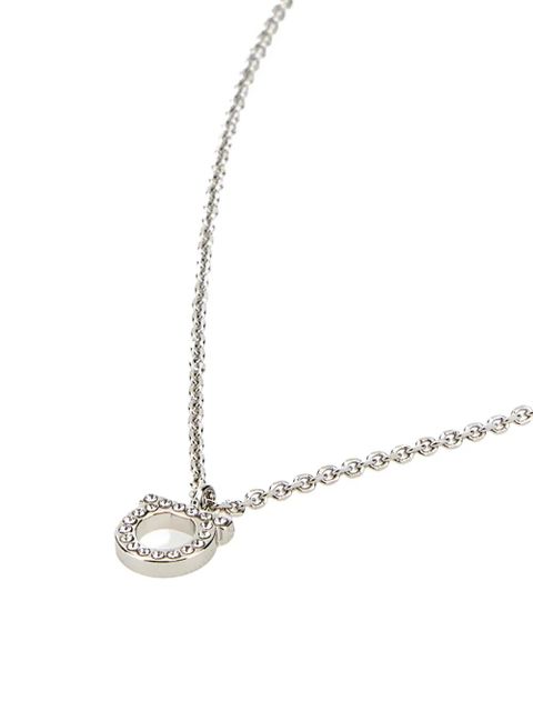 Ferragamo crystal-embellished chain necklace - GCOLLO STRASS CRYSTAL PALL LUC