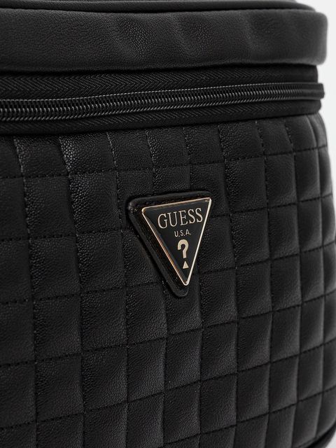 Guess kosmetyczka NADIRA kolor czarny TWQG84 24039