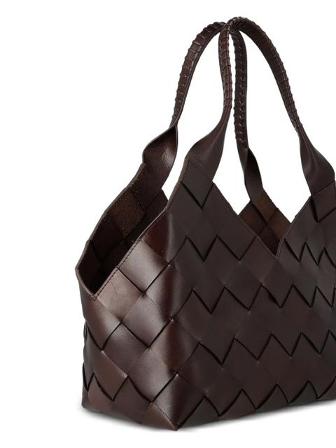 DRAGON DIFFUSION Castello woven tote bag - Brown - zdjęcie produktu nr 2