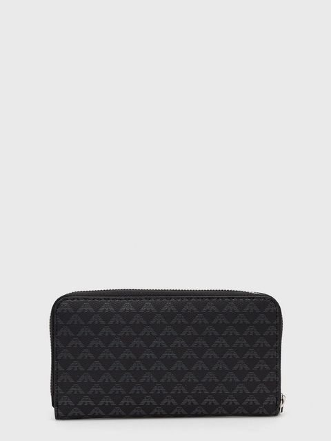 Emporio Armani portfel damski kolor czarny Y3H168 Y413E