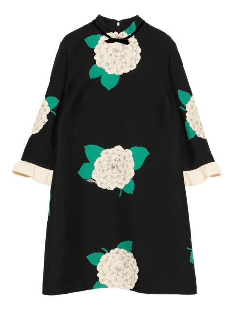Valentino Garavani floral-print mini dress - BCN