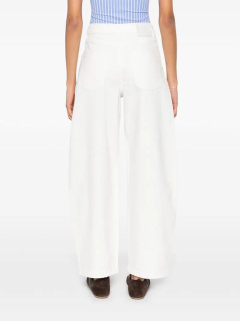 Maje belt-loops jeans - White